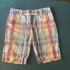 Tommy Hilfiger Plaid Bermuda Shorts
